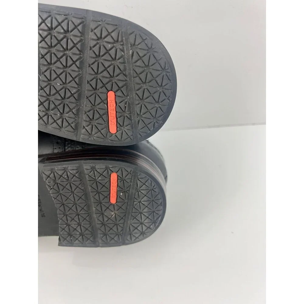 Rockport Men's Dustyn Wingtip Oxford Shoes 10.5  W Black Waterproof - Picture 9 of 9